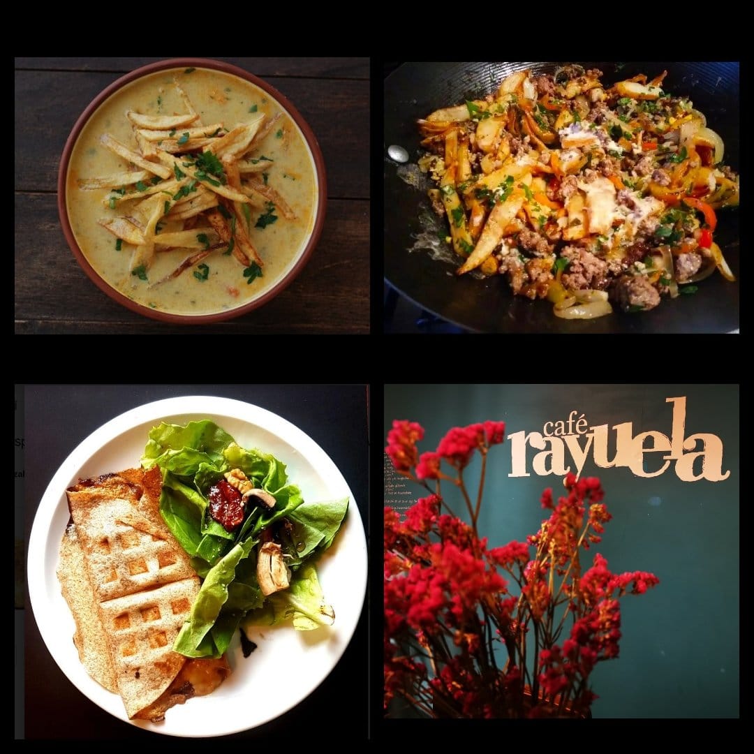 Tenemos sol y sopa de maní! Justo lo que necesitas para vencer las preocupaciones y resolver los problemas. Ven a la casa más linda en Obrajes, que tenemos tu almuerzo preferido: sopa de maní y revuelto de carne con huevo y papitas fritas.