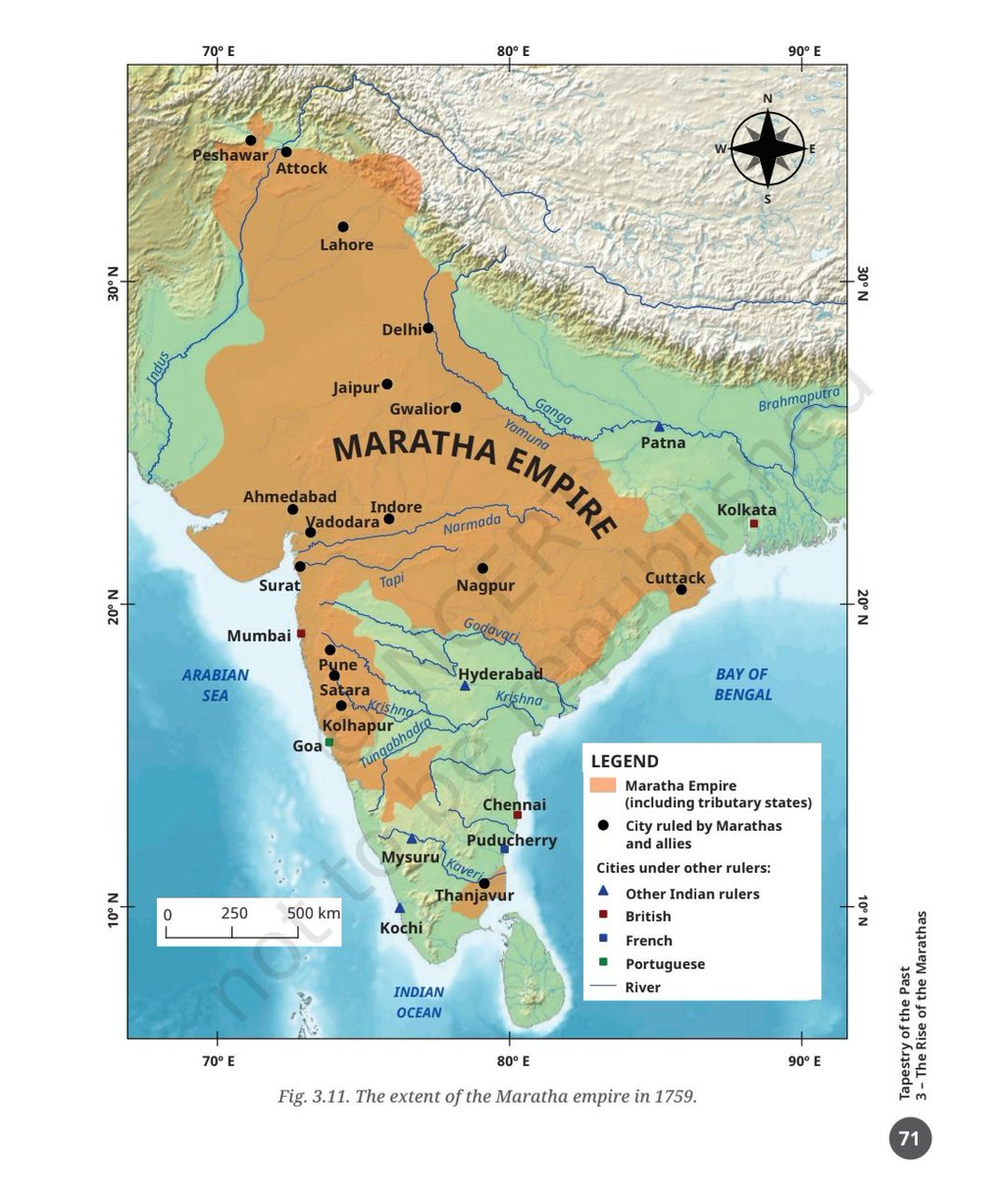 इतिहास को तथ्यों के आधार पर प्रस्तुत करना चाहिए, न कि क्षेत्रीय या राजनीतिक एजेंडों के आधार पर।

NCERT की क्लास 8th की सामाजिक विज्ञान की टेक्स्ट्बुक में मराठा साम्राज्य के विस्तार का नक्शा और दावा ऐतिहासिक रूप से गलत व भ्रामक है। अचरज है कि इस नक्शे में पूरे राजस्थान पर ही मराठा