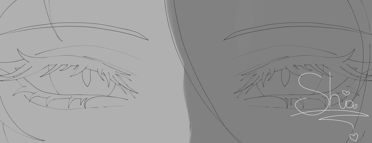 Eye banner commissions #WIP ☆
     Hehe, I'm proud of this one. Time to try getting suuuuper detailed now-
 °•- #VGen #Vtuber -•°