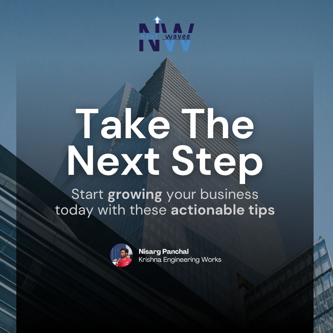 next_wavee's tweet image. Starting your business?
Nisarg Panchal shares key lessons for founders:
• Timelines slip
• Quality matters
• Cash flow is king
• You lead the vision
Real insights. No fluff. 

#FounderTips #nextwavee #nextwaveetalks #foundermindset #growthmindset