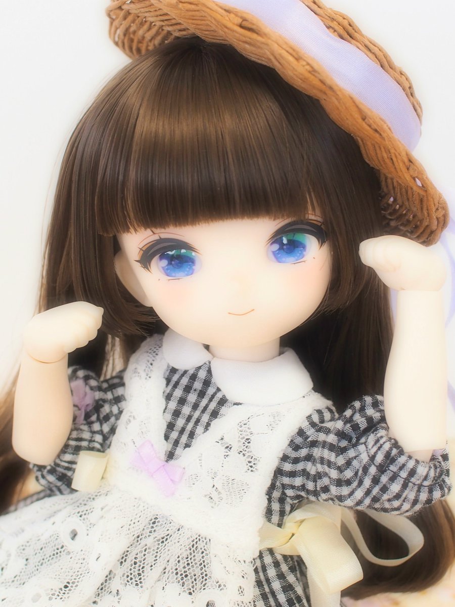 Dollybird限定のBaby KUMAKO Lilasちゃんも来たぞ～
着せ替えしようかと思ったけど、デフォルト服が可愛すぎて当分このままで…

#Kumakoちゃん
#babykumako
#puyoodoll