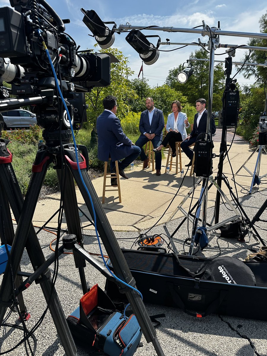 WATCH: Our full interview with <a href="/TexasHDC/">Texas House Democrats</a> members <a href="/BucyForTexas/">Rep. John Bucy III</a> <a href="/VoteAnnJohnson/">Ann Johnson</a> and <a href="/jamestalarico/">James Talarico</a> about their caucus’s decision to hunker down in suburban Chicago.  m.youtube.com/watch?v=-Fo5bi…