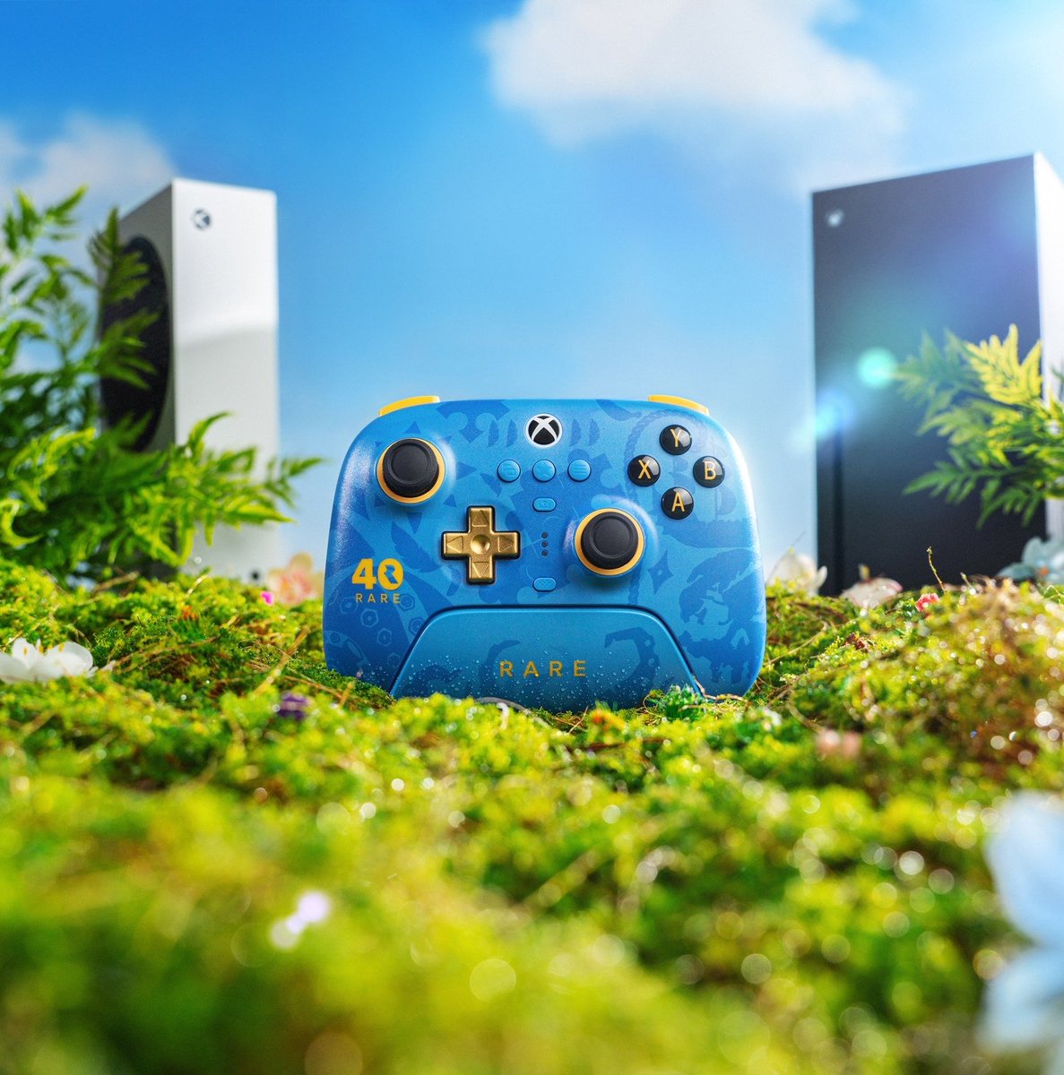 Xbox için Rare temalı kablosuz 8BitDo kontrolcüsü tanıtıldı.

Xbox ile doğrudan eşleşmek yerine USB dongle ile 2.4GHz bağlantı kuruyor ya da USB-C kabloyla kullanılabiliyor. Ayrıca Bluetooth desteğiyle mobil cihazlarla da uyumlu.

1.000mAh batarya ~20 saatlik oyun süresi sunuyor.