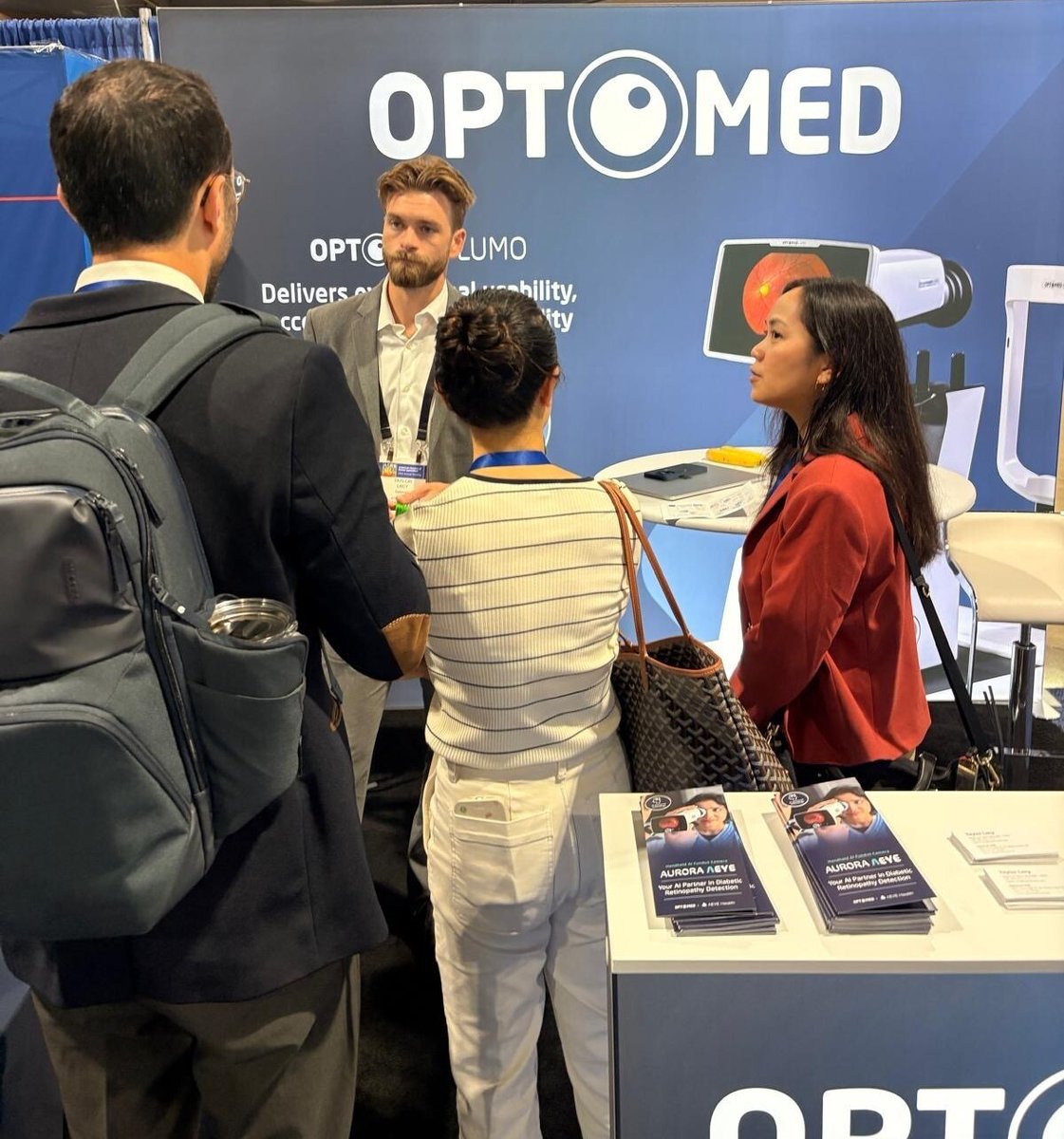 We had a successful #ASRS2025 with the launch of the Optomed Lumo!

Retina specialists see its value in streamlining referrals from the ED, neuro, PCPs, and hospital floors.

We’re excited to see the Optomed Lumo making an impact across the care pathway.

#OptomedLumo