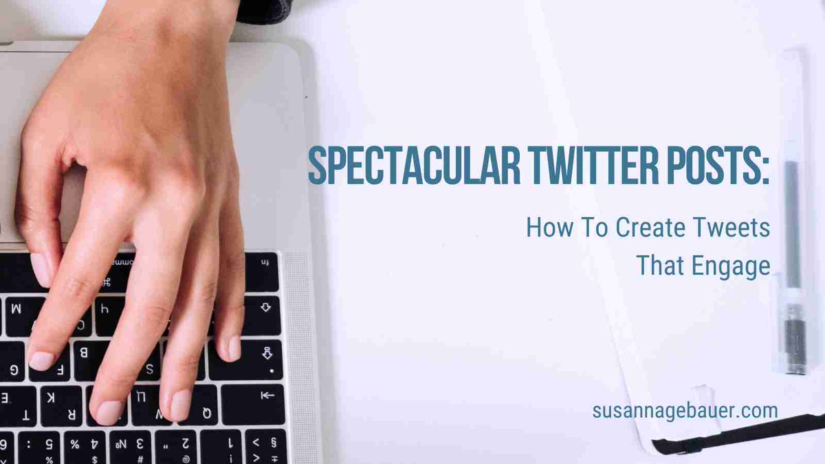 Can it be so hard to create tweets that bring results? The quick answer is yes. 

You can tweet for years and not see the results you are looking for.

You need a strategy for your tweets – and understand how Twitter engagement works.

susannagebauer.com/blog/create-tw…