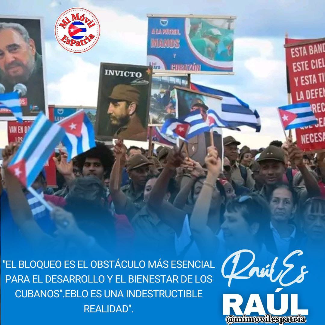 El bloqueo es real pero la valentía de los cubanos también es real.
#VillaClaraConTodos