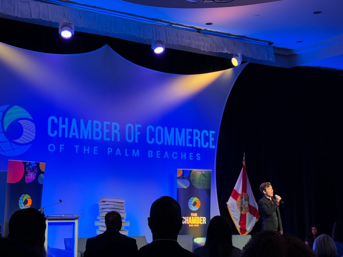 Official A.W. Dreyfoos School of the Arts (@dsoa_official) on Twitter photo This morning we had rising sophomore Chase Bauer sing the National Anthem at the Chamber of Commerce of the Palm Beaches Back to School Breakfast: The Future of Education & Workforce Readiness! It was a great morning seeing #dreyfoosmagic shine! <a href="/pbcsd/">The School District of Palm Beach County</a> This morning we had rising sophomore Chase Bauer sing the National Anthem at the Chamber of Commerce of the Palm Beaches Back to School Breakfast: The Future of Education & Workforce Readiness! It was a great morning seeing #dreyfoosmagic shine! <a href="/pbcsd/">The School District of Palm Beach County</a>