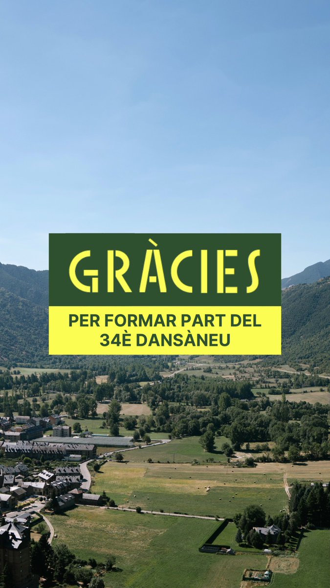 Dansàneu (@dansaneu) on Twitter photo MOLTES GRÀCIES! 💚 Un any d’il·lusions i reptes compactat en menys de tres minuts! Compartim el vídeo resum de deu dies de <a href="/dansaneu/">Dansàneu</a>. Sense públic, sense artistes, sense les persones del territori res d'això tindria sentit ni seria possible.
Aquí! 🎥 youtu.be/RNXS0-x3qjM?fe… MOLTES GRÀCIES! 💚 Un any d’il·lusions i reptes compactat en menys de tres minuts! Compartim el vídeo resum de deu dies de <a href="/dansaneu/">Dansàneu</a>. Sense públic, sense artistes, sense les persones del territori res d'això tindria sentit ni seria possible.
Aquí! 🎥 youtu.be/RNXS0-x3qjM?fe…