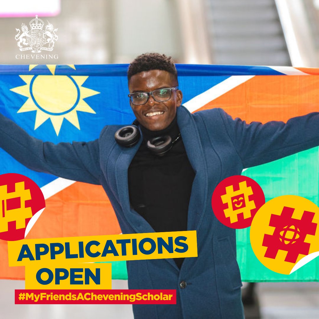 THE WAIT IS OVER! 🇬🇧📚
Chevening Scholarship applications are now OPEN!
Ready to pursue a world-class education in the UK - fully funded?
Start your application today and take the first step toward joining a global network of future leaders.
👉Apply now: chevening.org/apply
