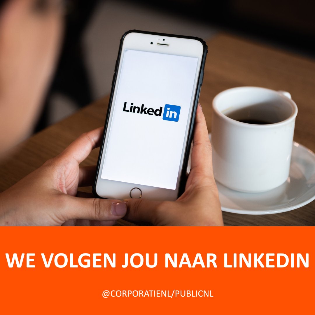 𝗪𝗲 𝗴𝗮𝗮𝗻 𝗺𝗲𝘁 𝗷𝗲 𝗺𝗲𝗲 𝗻𝗮𝗮𝗿 𝗲𝗲𝗻 𝗮𝗻𝗱𝗲𝗿𝗲 𝗽𝗹𝗲𝗸
Jij volgt ons het liefst op Linkedin. Op deze plek doe je andere dingen en daar heb je helemaal gelijk in. Voor de zekerheid nog even de link waar we vanaf nu samen verder gaan... linkedin.com/company/corpor…
