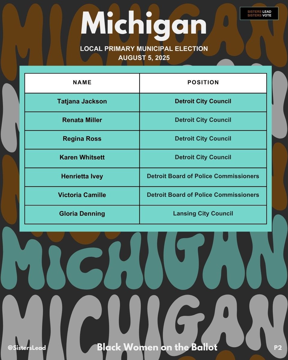 Sisters Lead Sisters Vote tweet media