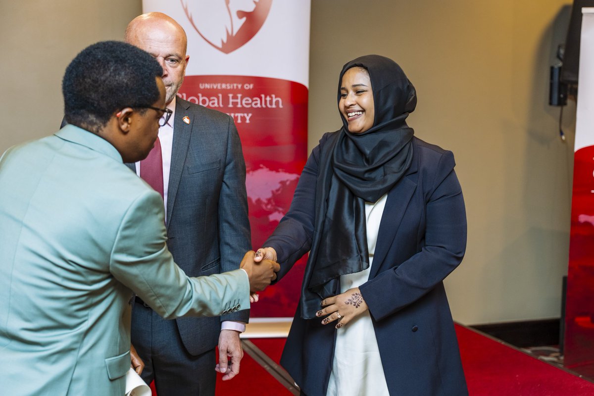 July 31st,2025:  Health Professions Education Graduation ceremony. Thank you Prof. Phil Cotton (Vice_Chancelor) and Dr Hibba (Programme Leader) at UGHE