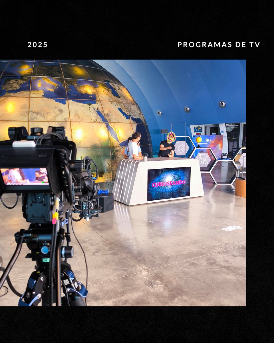 MBCAudiovisual's tweet photo. 2ª temp. de #Curioseando, nuestro programa de divulgación con @rtve.
Narrativa clara +🧪 experimentos en set + 🧠 3D/infografías = ciencia + entretenimiento + tech.
#MBC #ServiciosAudiovisuales #ProgramasTV https://t.co/FlEpLgTwT8