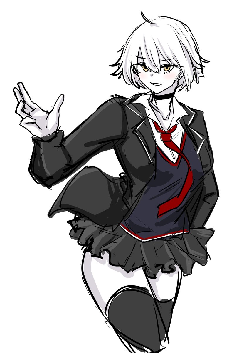 イドクリアして感情のまま書き殴って放置してた邪ンヌ供養 