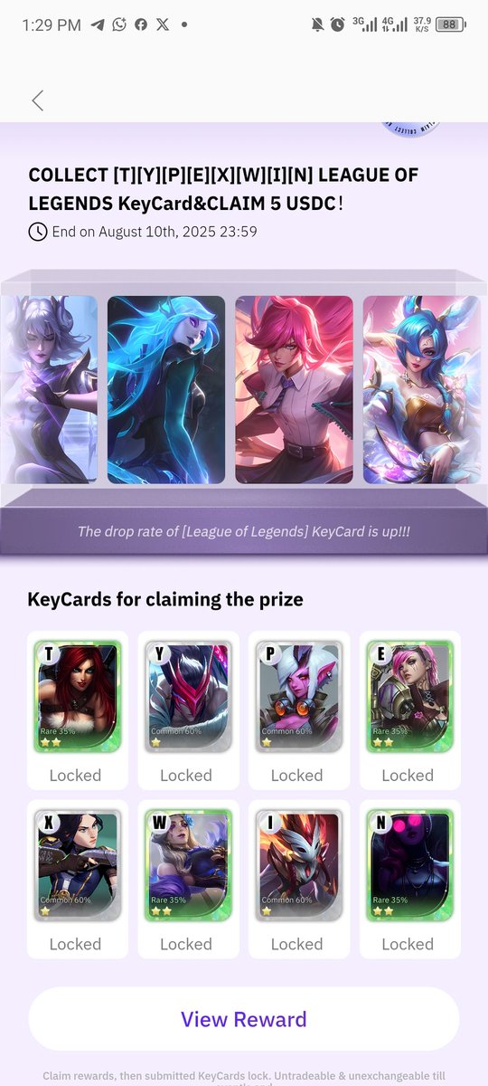 cryptowitcandid's tweet photo. Just won the $type event
join now and join the fun, more rewards coming @TypeXKeyboard
#Solana
#Web3Gaming
#typex https://t.co/bpCGgmMyY0
