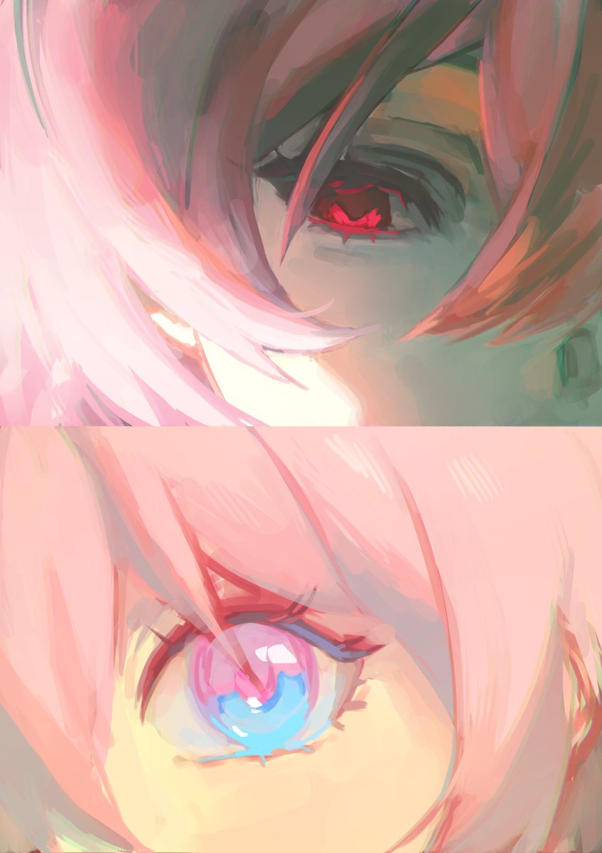 #Evernight #March7th 

"𝐻𝑒𝑟 𝑒𝑦𝑒𝑠 ℎ𝑒𝑙𝑑 𝑎 𝑢𝑛𝑖𝑣𝑒𝑟𝑠𝑒 𝑜𝑓 𝑏𝑒𝑎𝑢𝑡𝑖𝑓𝑢𝑙 𝑐ℎ𝑎𝑜𝑠"