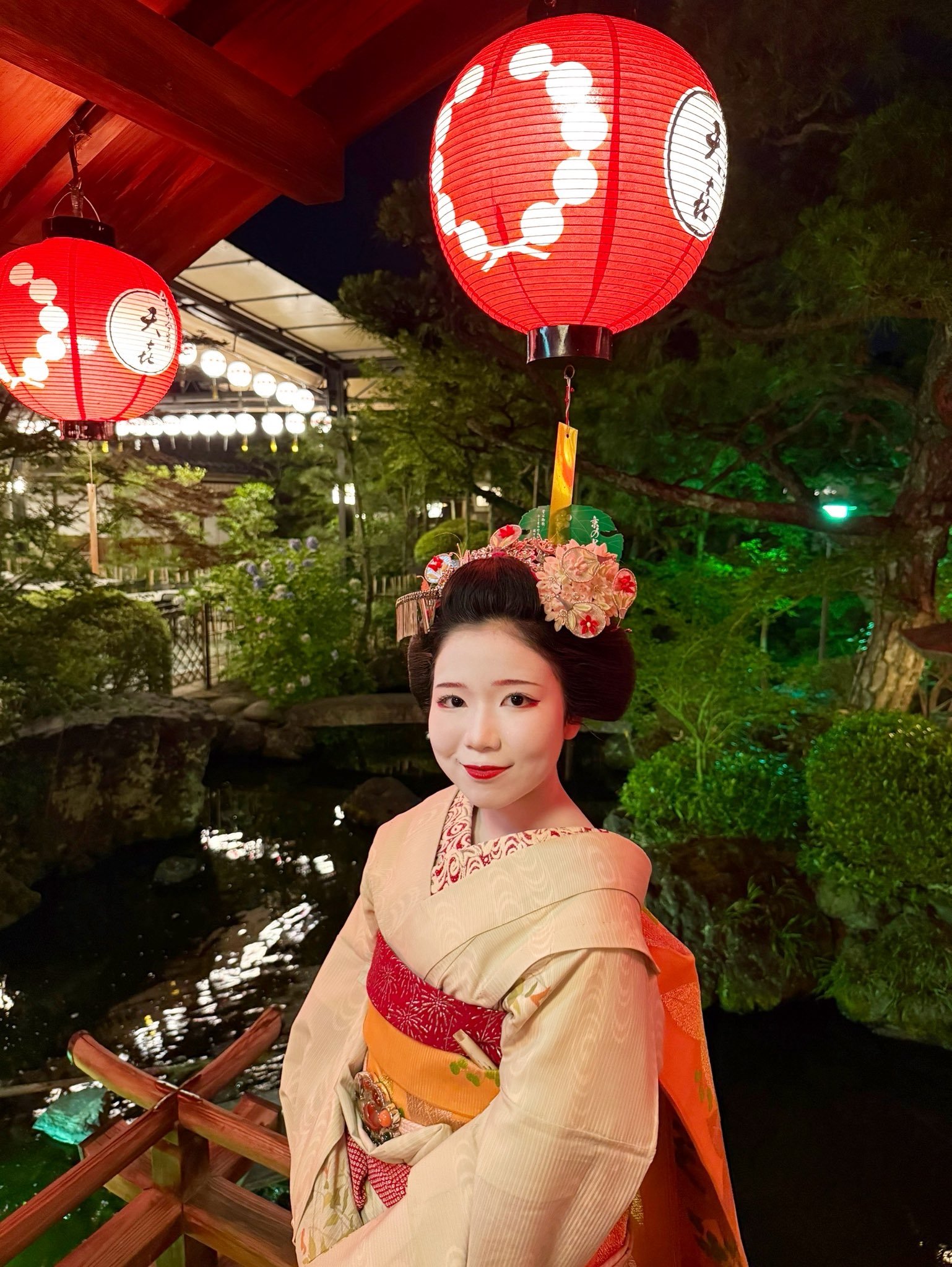 祇園　舞妓さん　セピア色　パネル　モノクロ　アンティーク 五花街芸舞妓撮影会 on X: 