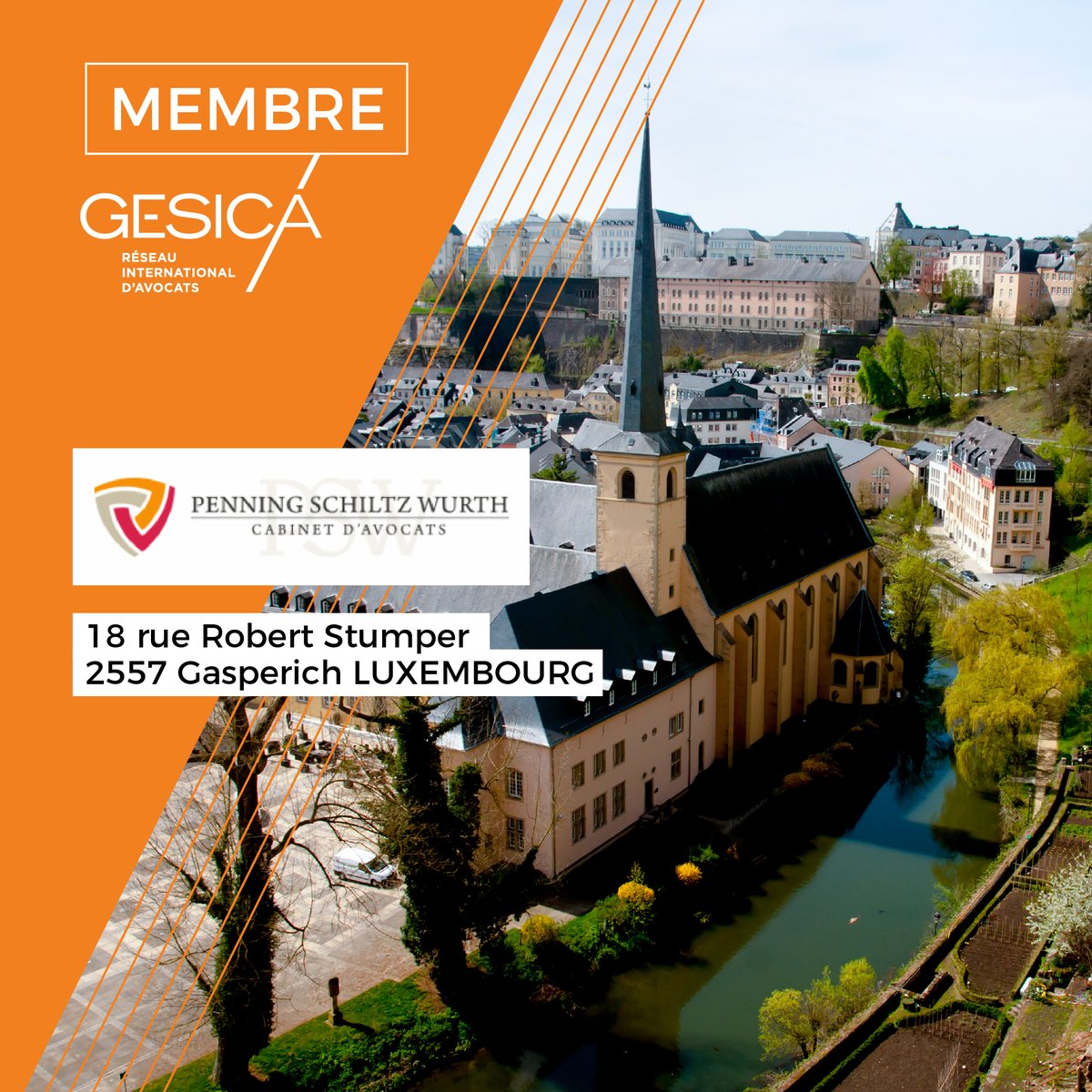 🏦À Luxembourg, capitale européenne de la finance… et de vos droits.

Le cabinet PENNING-SCHILTZ-WURTH, accompagne particuliers, entreprises et institutionnels depuis plus de 30 ans: droit commercial, droit des sociétés, droit du travail...⚖️

👉 bit.ly/3Hhm6wF