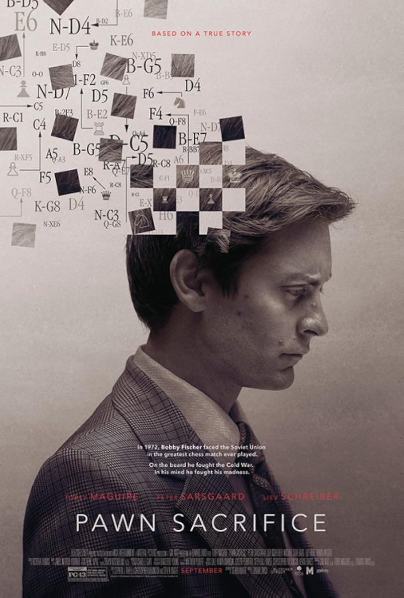 prof_platzer's tweet image. Movie #chess 2 „pawn sacrifice“ Cold War Summit #bobbyfischer vs #Spassky &amp;lt;==&amp;gt; #usa : #Sowjetunion