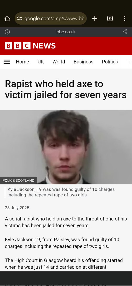 geoponte's tweet photo. @CPhilpOfficial @CPhilpOfficial  

Why not highlight the same sentence given for rape to multiple white British men?
Or are you not outraged about the victims' trauma unless it suits your dog whistle politics?

How about doing good with your position, rather than trying to out-Reform Reform? https://t.co/Nttvr0Dazt