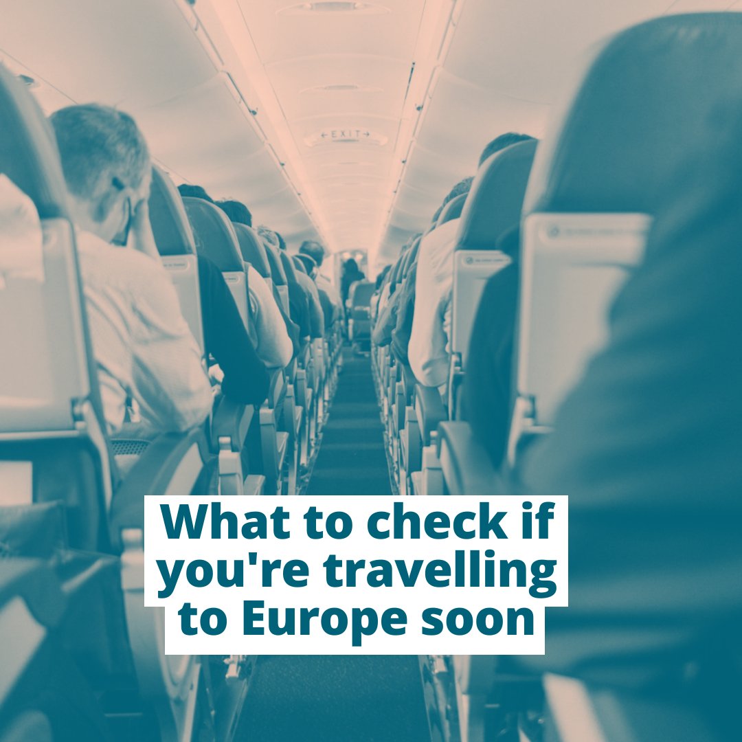 ☀️ Travelling in Europe this summer?

Make sure you got everything covered, from your passport validity to travel insurance.

Here’s what you need to know ⤵️
bit.ly/457SkSY