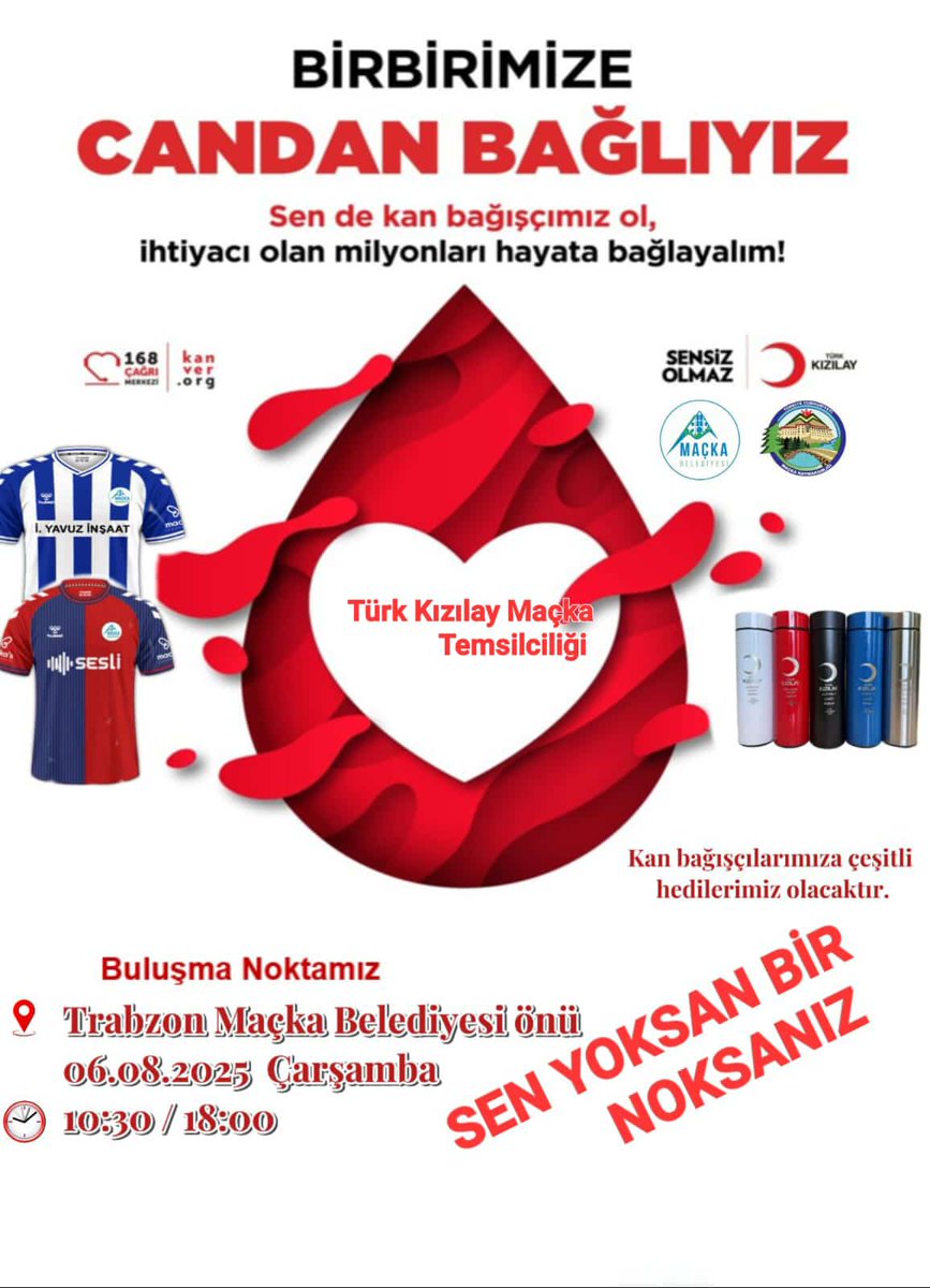 ❤️ Sen de Kan Bağışçımız Ol, Milyonlarca İnsanı Hayata Bağlayalım!