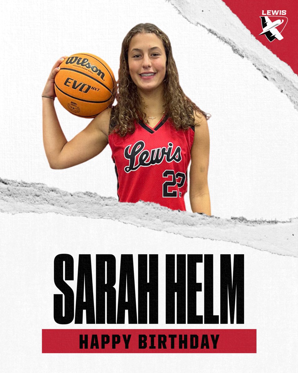 Lewis Women’s Basketball 🏀✈️ (@lewiswbball) on Twitter photo Help us wish Sarah Helm a happy birthday! We hope you have a great day! 🥳🎁 <a href="/sarahhelm25/">Sarah Helm</a>
#FlyAsOne Help us wish Sarah Helm a happy birthday! We hope you have a great day! 🥳🎁 <a href="/sarahhelm25/">Sarah Helm</a>
#FlyAsOne