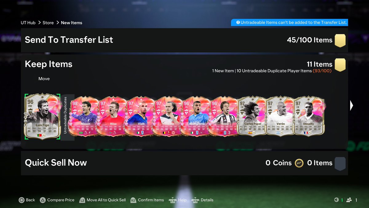 60-0 🧪👨🏽‍🍳

Gullit 🇳🇱🤯👑
Walsh 🏴󠁧󠁢󠁥󠁮󠁧󠁿🦸🏼‍♀️
Dembele 🇫🇷✨

Rewards 🚮