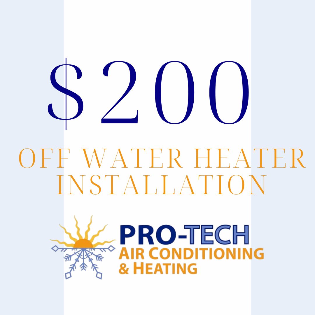 ProTechACH's tweet image. 💧 Need a water heater upgrade? Save $200 OFF a water heater replacement with Pro‑Tech! Keep your hot water flowing reliably — and on budget. 📞 Call today for details. *Cannot be combined with other offers. Valid through 08/31/2025. 

#WaterHeaterSavings #ProTechDeals #NMHVAC