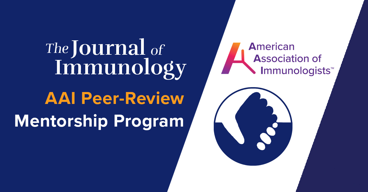 Become an expert reviewer and elevate your career with the new AAI Peer-Review Mentorship Program! Mentees get hands-on training from seasoned pros and a certificate upon completion. Mentors, help shape the future of #immunology! Apply by August 31: ow.ly/MFAA50WtxIP