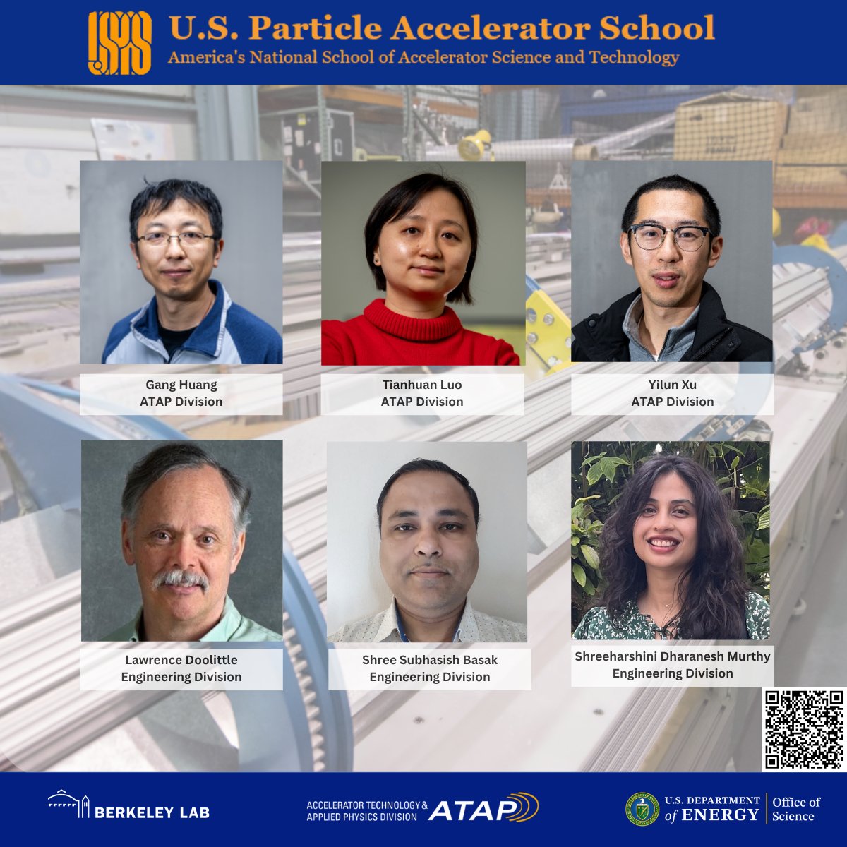 LBNLatap's tweet image. As part of a long tradition of nurturing the next generation of #ParticleAccelerator scientists & engineers, a contingent of @BerkeleyLab researchers will teach a course at the Particle Accelerator School Session.
@doescience @ENERGY @lbnlengineering
atap.lbl.gov/news/berkeley-…