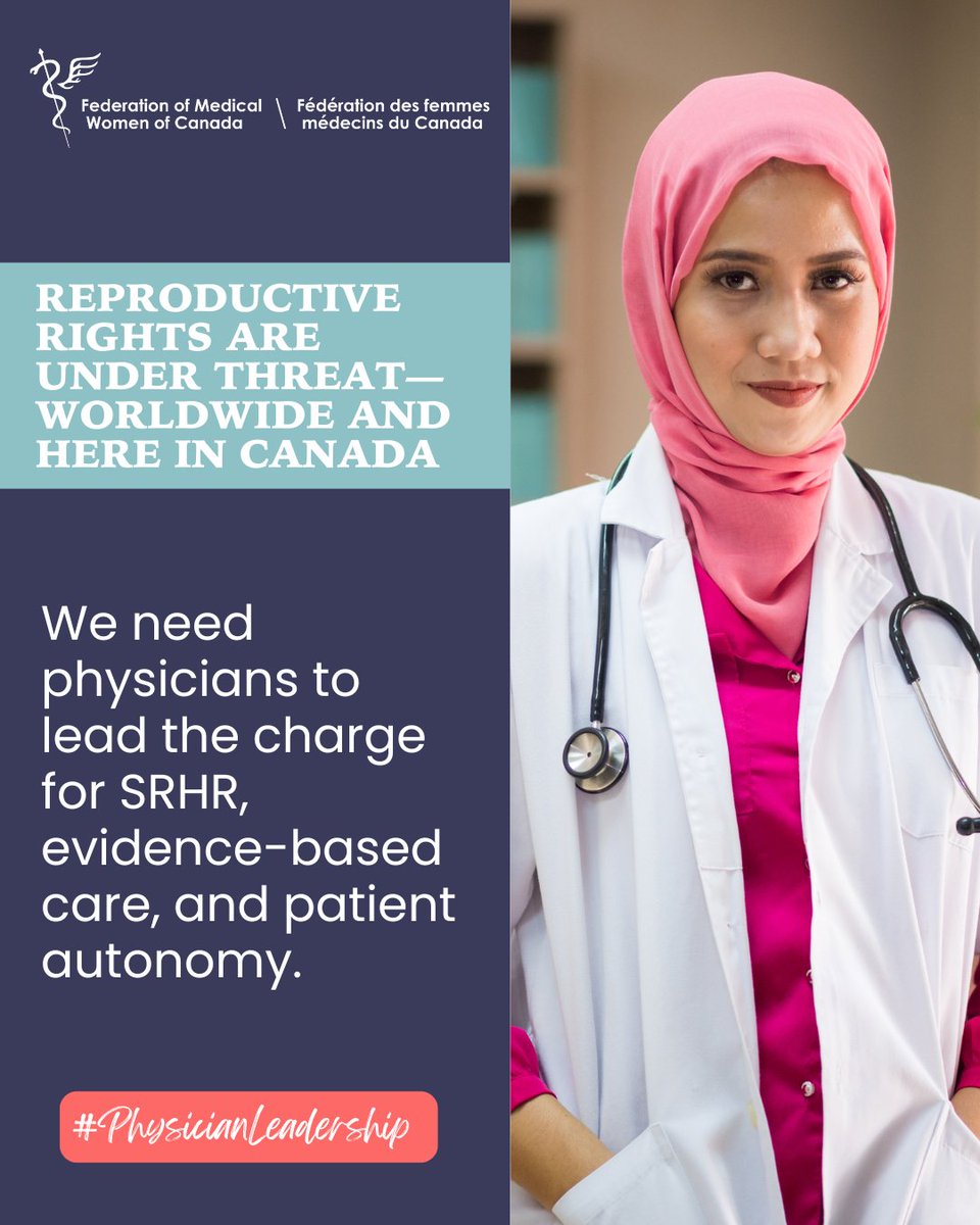 FMWCanada (@fmwcanada) on Twitter photo Reproductive rights are under threat—worldwide and here in 🇨🇦.
We need physicians to lead the charge for SRHR, evidence-based care, and patient autonomy.
<a href="/dr_rdosanjh/">Ramneek Dosanjh</a> <a href="/DrMTByass/">Dr. Modupe Tunde-Byass</a> <a href="/Kim_G_Williams/">Dr. Kimberly Williams</a> <a href="/MedWomenIntl/">Medical Women International Association (MWIA}</a> <a href="/CSPLeaders/">CSPL</a>
#SRHR #ReproductiveJustice #FMWC Reproductive rights are under threat—worldwide and here in 🇨🇦.
We need physicians to lead the charge for SRHR, evidence-based care, and patient autonomy.
<a href="/dr_rdosanjh/">Ramneek Dosanjh</a> <a href="/DrMTByass/">Dr. Modupe Tunde-Byass</a> <a href="/Kim_G_Williams/">Dr. Kimberly Williams</a> <a href="/MedWomenIntl/">Medical Women International Association (MWIA}</a> <a href="/CSPLeaders/">CSPL</a>
#SRHR #ReproductiveJustice #FMWC