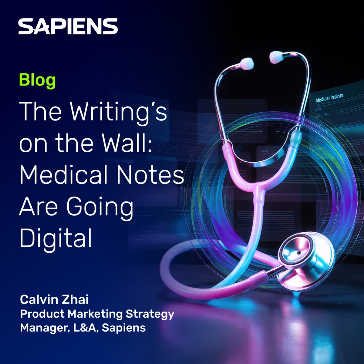#Digital medical records are writing a new chapter in healthcare. Sapiens' Calvin Zhai, Product Marketing Strategy Manager, L&amp;A, explains why electronic health data ensures accuracy and seamless sharing across teams in our latest blog. spns.pub/41sAxER