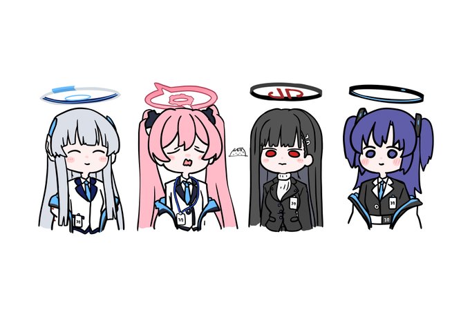 毒セミナー描いたときの副産物である
毒無しセミナー
#ブルアカ 