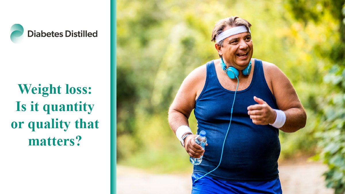 Our latest Diabetes Distilled proposes an interesting concept: weight loss quality. How do we balance QUANTITY and QUALITY of weight loss, and how can we improve the latter?

eu1.hubs.ly/H0m0ZlC0