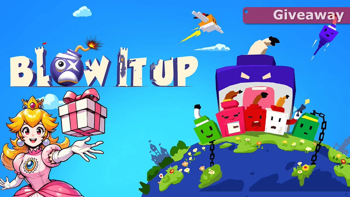 Nindie Spotlight (@nindiespotlight) on Twitter photo It's time to #BlowItUp with another #Switch #Giveaway!
To enter:
- Follow <a href="/NindieSpotlight/">Nindie Spotlight</a> and <a href="/brainseal/">Brain Seal</a>!
- Retweet!
Bonus chance: Tell some friends who also love #IndieGames!
Drawing: 8/8! It's time to #BlowItUp with another #Switch #Giveaway!
To enter:
- Follow <a href="/NindieSpotlight/">Nindie Spotlight</a> and <a href="/brainseal/">Brain Seal</a>!
- Retweet!
Bonus chance: Tell some friends who also love #IndieGames!
Drawing: 8/8!