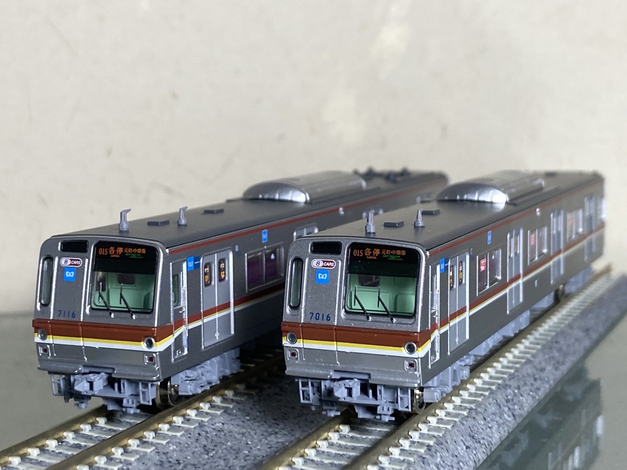 【鉄道廃品】東京メトロ　車両側面ロゴプレート 東京メトロ13000系13539の側面写真｜RailFile.jp｜鉄道車両