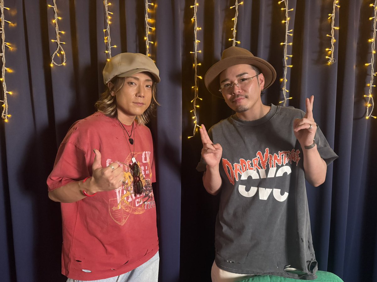 配信ご覧いただき
ありがとうございました♪

9/21 単独ライブ@関東
12/25 単独ライブ@ 心斎橋JANUS

詳細は追ってお知らせいたします🙇🏻‍♀️

次回配信は8/14(木) 20:00頃〜
お楽しみに🫶

#えむあんどあーる