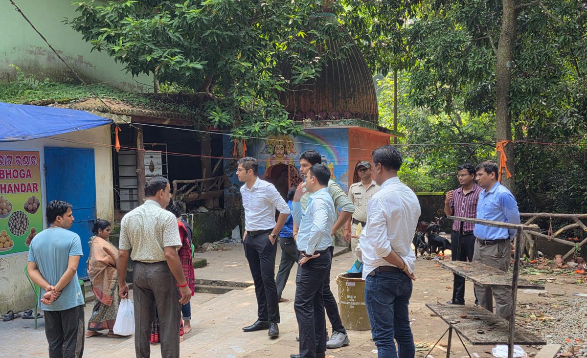 Collector & DM Balasore (@dbalasore) on Twitter photo <a href="/DBalasore/">Collector & DM Balasore</a> along with concerned senior officials visited Panchaligeswar and reviewed the ongoing renovation work of the holy site. <a href="/DBalasore/">Collector & DM Balasore</a> aqinstructed for ensuring all basic facilities for the devotees coming for "Jalavishek". <a href="/DBalasore/">Collector & DM Balasore</a> along with concerned senior officials visited Panchaligeswar and reviewed the ongoing renovation work of the holy site. <a href="/DBalasore/">Collector & DM Balasore</a> aqinstructed for ensuring all basic facilities for the devotees coming for "Jalavishek".