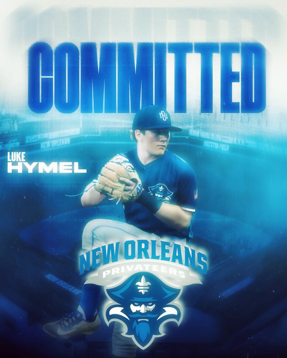 Luke Hymel (@lukehymel) on Twitter photo I am blessed to announce that I will be continuing my academic and athletic career at the University of New Orleans. Thanks to all the coaches and teammates who have gotten me to this point.<a href="/Andrew_Gipson/">Andrew Gipson</a> <a href="/Connor_Manola/">Connor Manola</a> <a href="/dozaseumcm1/">Mike Mendoza</a> <a href="/Joescheu/">Joe Scheuermann</a> <a href="/tyscheuermann/">Tyler Scheuermann</a> <a href="/Mojocoach20/">Marty Luquet</a> I am blessed to announce that I will be continuing my academic and athletic career at the University of New Orleans. Thanks to all the coaches and teammates who have gotten me to this point.<a href="/Andrew_Gipson/">Andrew Gipson</a> <a href="/Connor_Manola/">Connor Manola</a> <a href="/dozaseumcm1/">Mike Mendoza</a> <a href="/Joescheu/">Joe Scheuermann</a> <a href="/tyscheuermann/">Tyler Scheuermann</a> <a href="/Mojocoach20/">Marty Luquet</a>