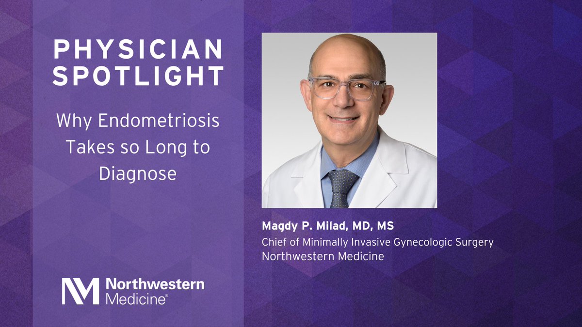 NM Obstetrics and Gynecology (@nm_obgyn) on Twitter photo Magdy P. Milad, MD (<a href="/magdymiladmd/">magdy</a>), chief of Minimally Invasive Gynecologic Surgery, joins <a href="/TODAYshow/">TODAY</a>, to provide expert insights to patients on how endometriosis affects fertility, why it takes time to diagnose and what the treatment options are. today.com/video/why-endo… Magdy P. Milad, MD (<a href="/magdymiladmd/">magdy</a>), chief of Minimally Invasive Gynecologic Surgery, joins <a href="/TODAYshow/">TODAY</a>, to provide expert insights to patients on how endometriosis affects fertility, why it takes time to diagnose and what the treatment options are. today.com/video/why-endo…