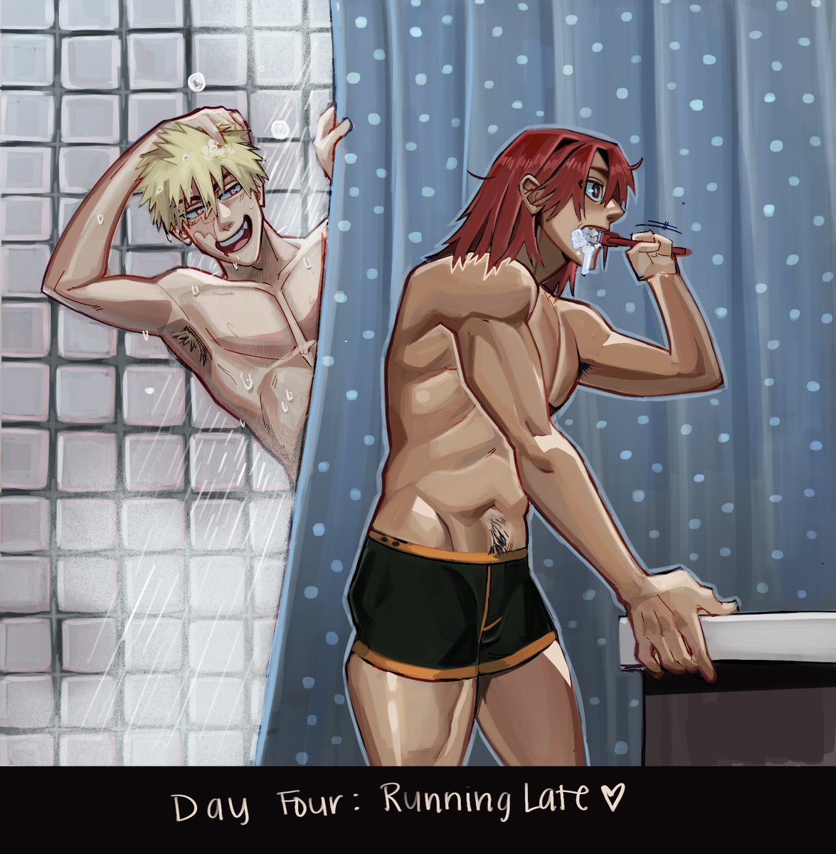 Day 4: Running Late

 (it turned more into like morning routine oops!!) Also trying new rendering styles~ 

#krbkmonth2025