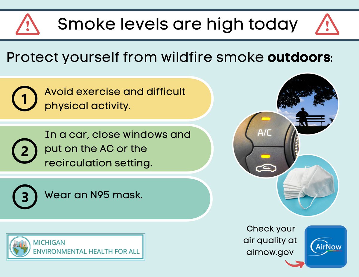 Wildfire smoke has been creating dangerous air quality conditions throughout the state. Use these tips to stay safe.
