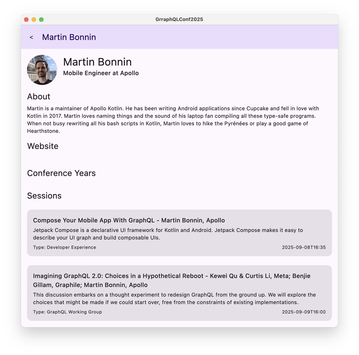 Had a quick go at using the <a href="/jetbrains/">JetBrains</a> Junie AI coding agent to create a Compose Multiplatform application from just a GraphQL schema (graphqlconf.app created by <a href="/martinbonnin/">Martin Bonnin</a> for #GraphQLConf2025). Needed a few follow on requests but definitely very useful start!