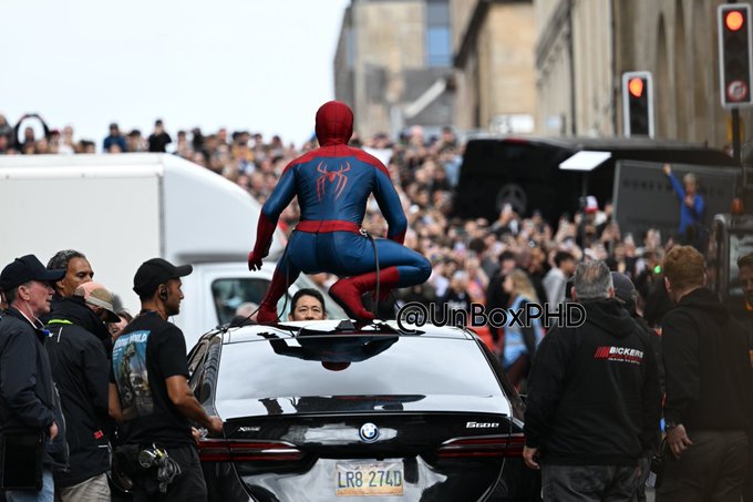 New photos from the set of ‘SPIDER-MAN: BRAND NEW DAY’.

#SpiderManBrandNewDay