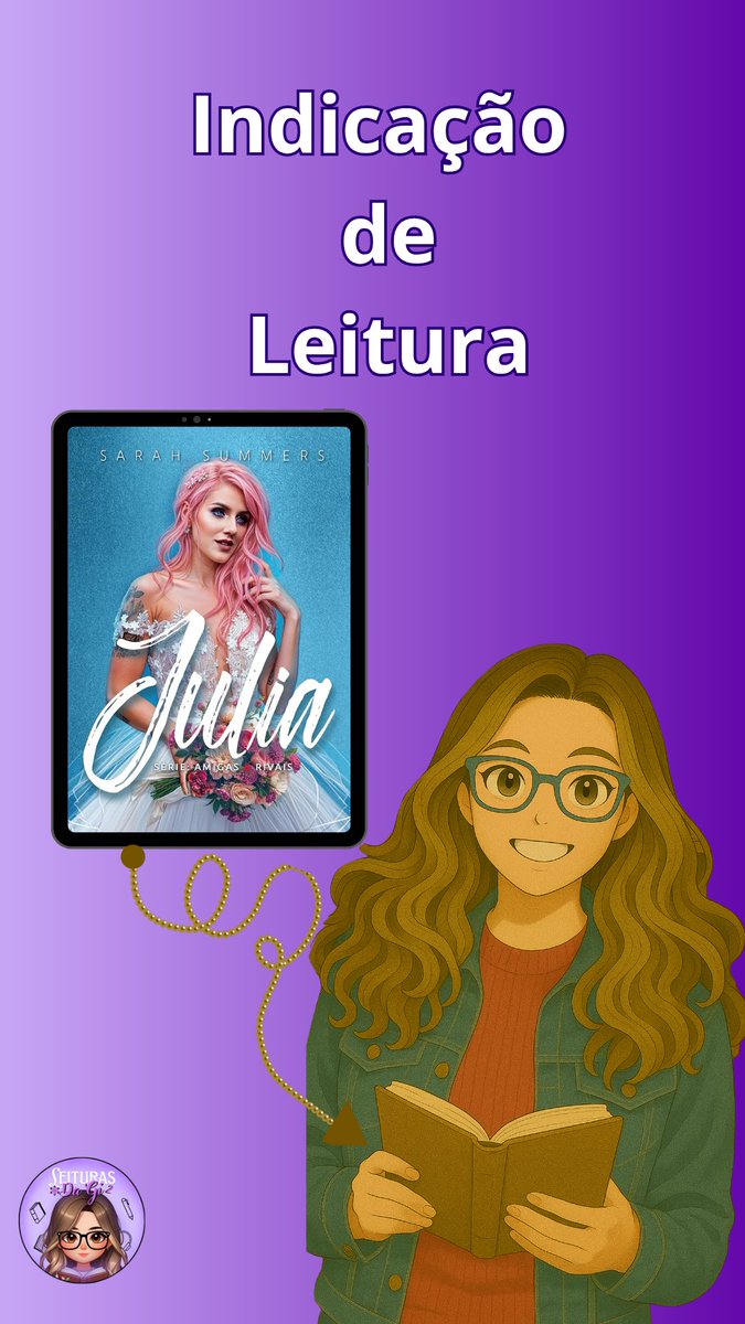 GislaineFolle's tweet image. Julia
Livro 3 da série Amigas &amp;amp; Rivais 

Leia gratuitamente na titia Amazon pelo Kindle Unlimited!
a.co/d/g6j0R53
#parceria 
#amazonbook 
#amigaserivais 
#KindleUnlimited 
#livronacional