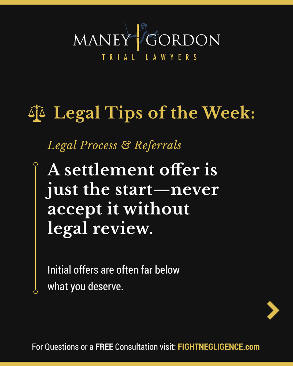 FightNegligence's tweet photo. 🏛️ Experience matters when it comes to choosing a lawyer. Make sure your law firm has it.
.
.
.
.
#maneygordon #maneygordontriallawyers #personalinjury #tampalawyer #fightnegligence #legal #bestlawfirm #superlawyers #bestlawyers #tampalawfirm #mg #mgtriallawyers #cocounsel https://t.co/H4kqKOqdjW