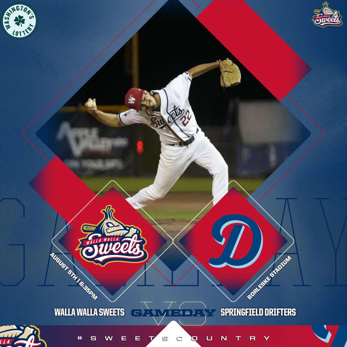 Walla Walla Sweets (@wwsweets) on Twitter photo Sweets look to even up the series tonight against the Drifters!
🆚 - Springfield Drifters
⏰ - 6:35 PM
📍 - Borleske Stadium
📻 - Link: youtube.com/live/pHGfFGMYR… (Sweets Youtube)
🎙️ - <a href="/drew/">Drew Scott Fan Page</a>.albaugh Sweets look to even up the series tonight against the Drifters!
🆚 - Springfield Drifters
⏰ - 6:35 PM
📍 - Borleske Stadium
📻 - Link: youtube.com/live/pHGfFGMYR… (Sweets Youtube)
🎙️ - <a href="/drew/">Drew Scott Fan Page</a>.albaugh