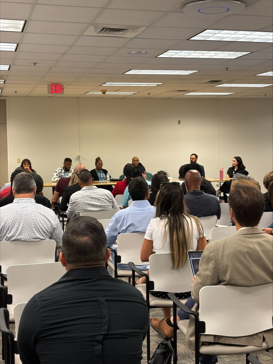 On 8/1/25, MDAD &amp; SPD hosted the August Outreach Meeting with over 40 small businesses in attendance. Firms learned about SBE-certified needs in facilities management, airport concession contracts &amp; upcoming events. Join us 9/5 at 9:30 am. For more info call: 305-375-3111