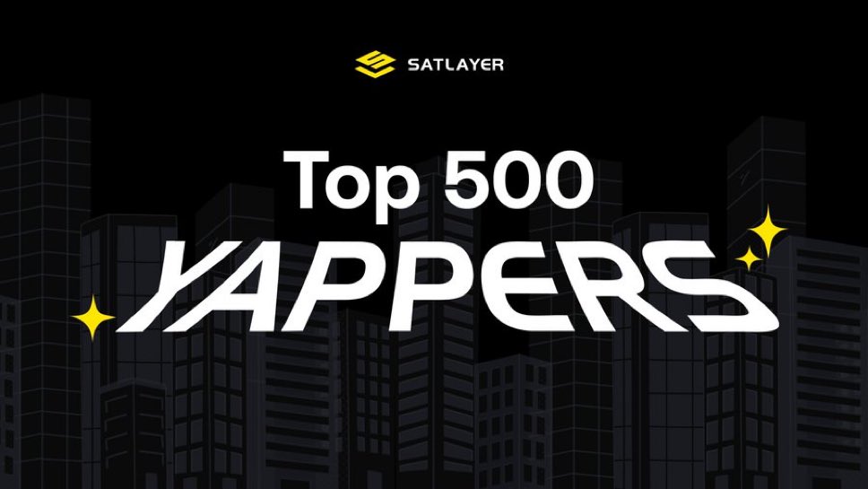 Joshh✵ (@retiredjosh_) on Twitter photo The third and likely final snapshot has been expanded from top 100 to top 500
I’ve been consistent about <a href="/satlayer/">SatLayer 🟨🧊</a> and been early has always paid off especially since the team confirmed that rewards for yappers in snapshots 1 and 2 won’t be affected
The wildcard bounty will The third and likely final snapshot has been expanded from top 100 to top 500
I’ve been consistent about <a href="/satlayer/">SatLayer 🟨🧊</a> and been early has always paid off especially since the team confirmed that rewards for yappers in snapshots 1 and 2 won’t be affected
The wildcard bounty will